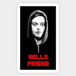 Hello Friend Sticker